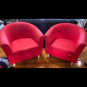 Set of 2 Ikea Tullsta Armchair